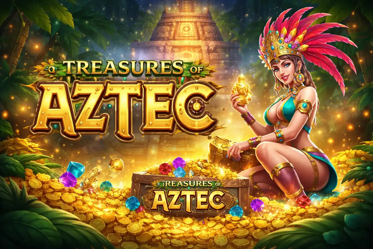 60 фриспин Aztec қазыналарына
